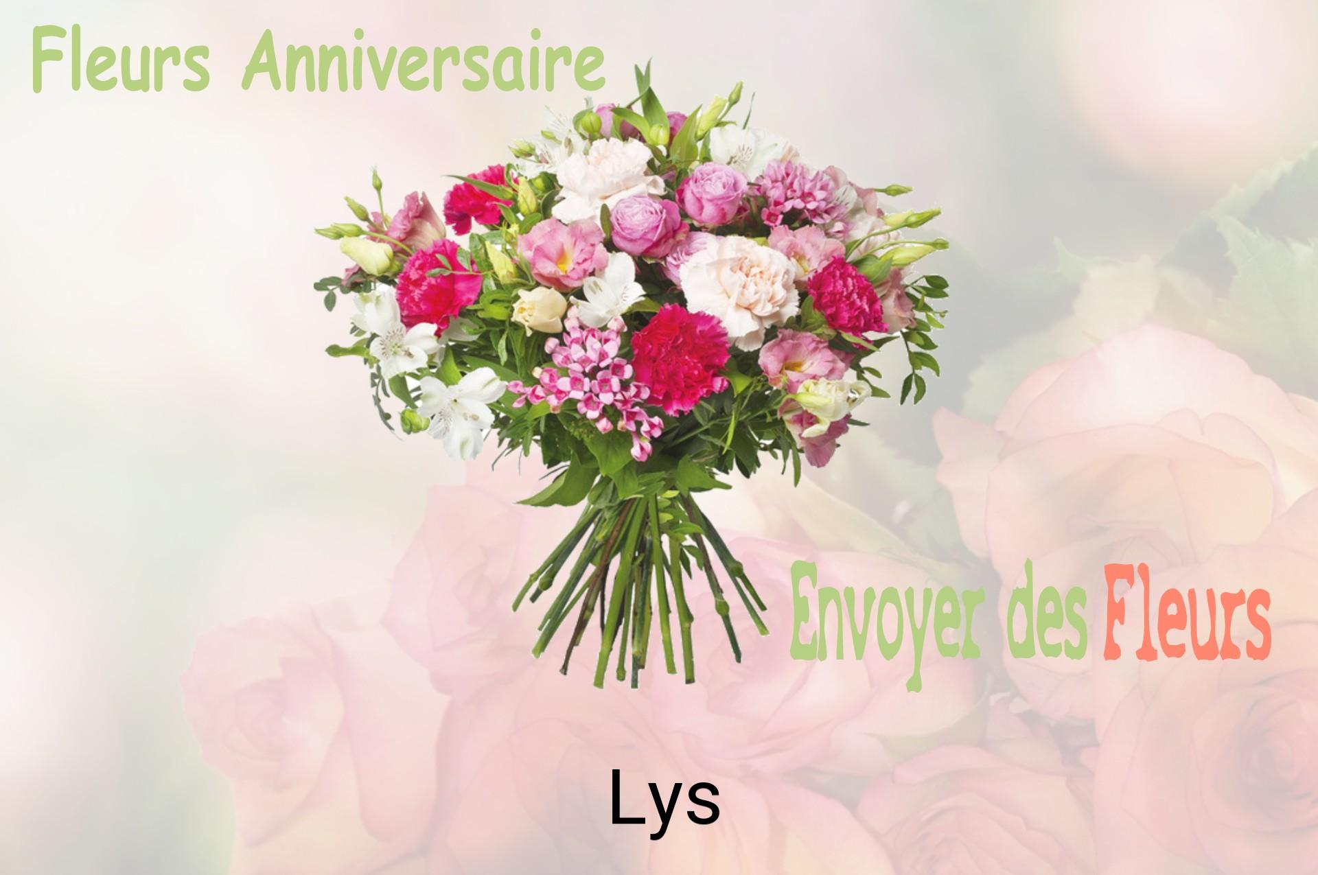 Bouquet de fleurs d’anniversaire livré à Lys